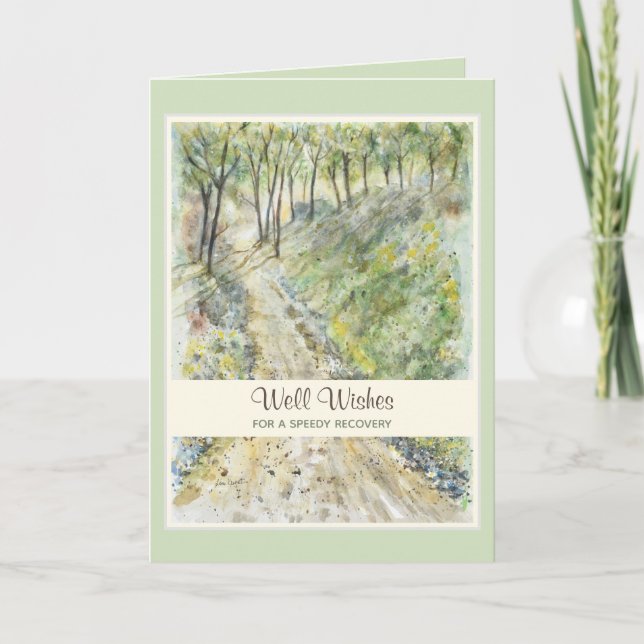 Get Well Soon Speedy Recovery Card (Front)