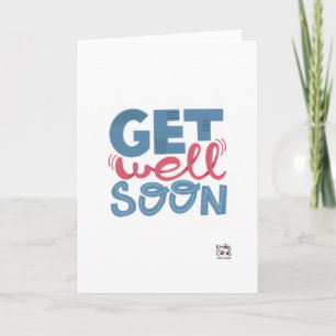 Get Well Soon - Stylish Font Card