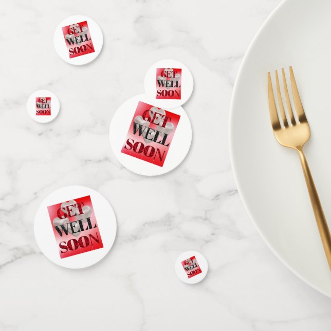 Get Well Soon Table Confetti (Group)