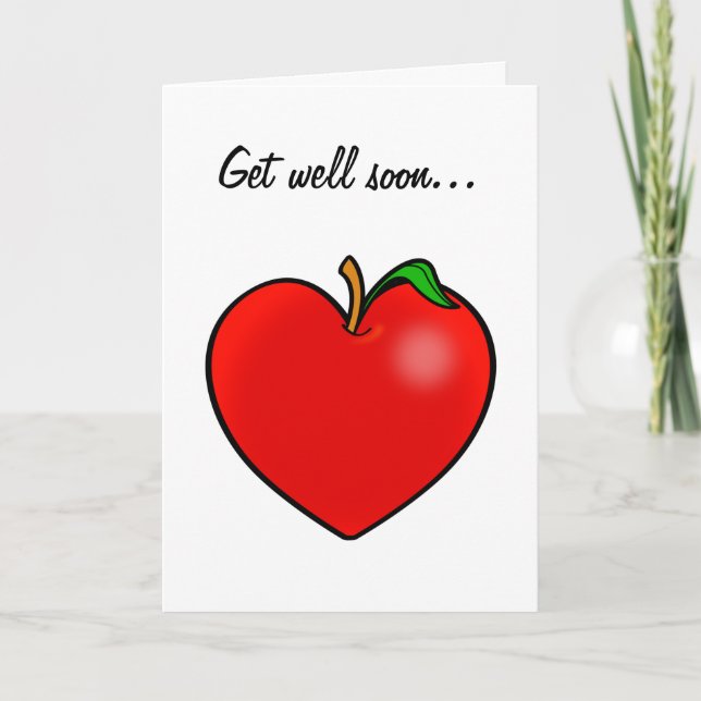 Get Well Soon to Teacher Card (Front)