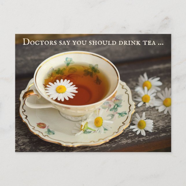 Get Well Soon Wine Lover Postcard (Front)