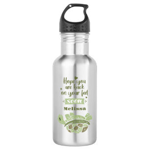 Get Well Soon Wishes Personalised Sympathy 532 Ml Water Bottle