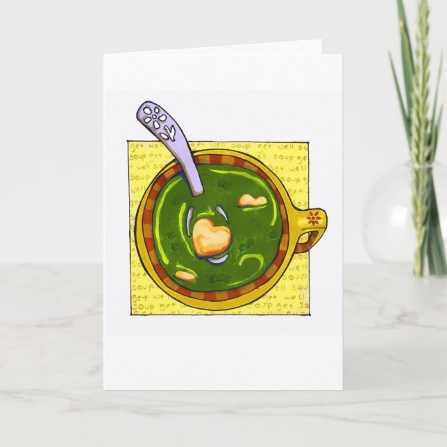 "get well soup" card (Front)