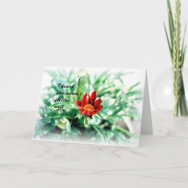 Get Well Wishes Card (Front)