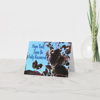 Get Well Wishes Card