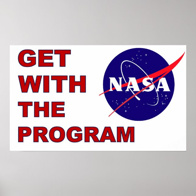 Get With The Program Poster (Front)