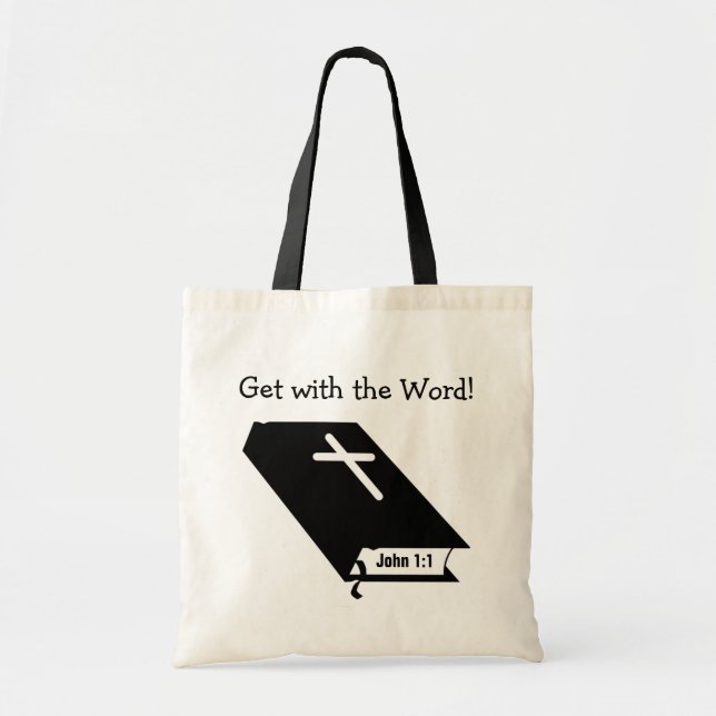 Get with The Word Tote Bag (Front)
