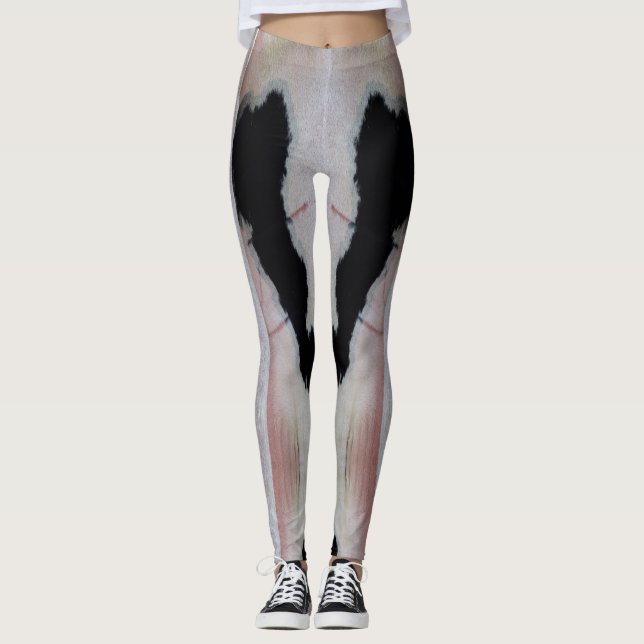Get Yo Butt Outta My Face Leggings (Front)
