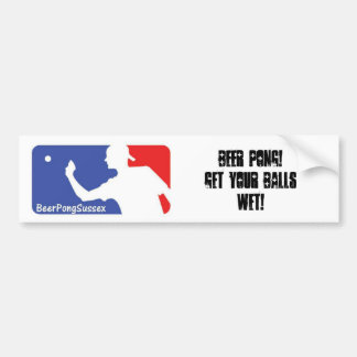 Get Your Balls Wet Bumper Sticker