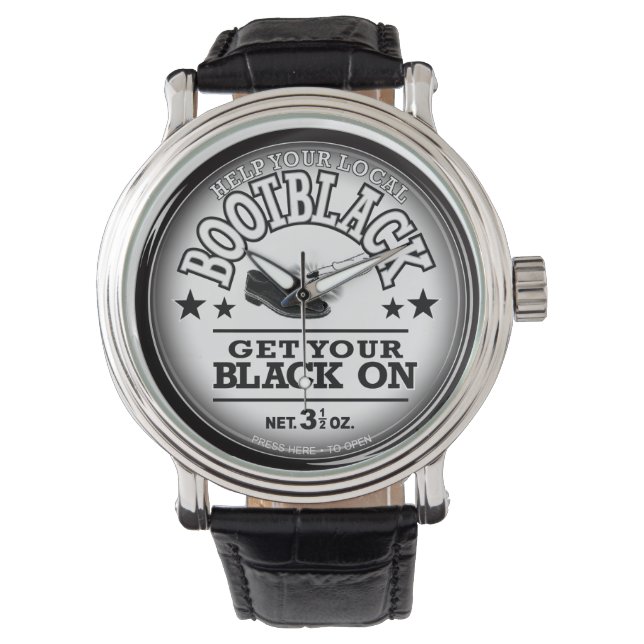 Get Your Black On Watch (Front)
