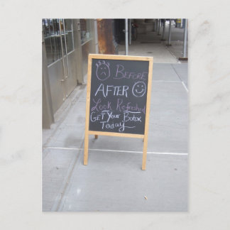 Get Your Botox Today Postcard