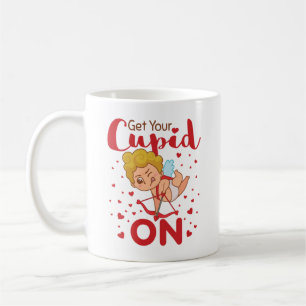Get Your Cupid On Valentine's Day Coffee Mug