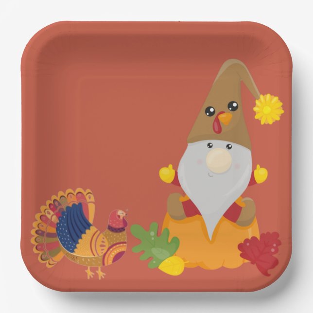 Get Your Fat Pants Thanksgiving Collection  Paper Plate (Front)