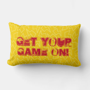 Get Your Game On! - Lumbar Pillow 13" x 21"