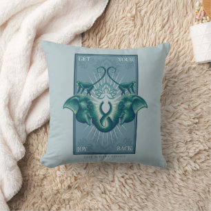 Get Your Joy Back - The White Lotus Cushion