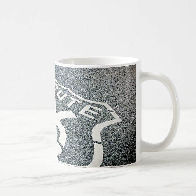 Get Your Kicks On Route 66 Coffee Mug (Right)