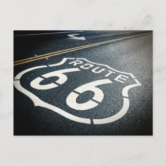 Get Your Kicks On Route 66 Postcard