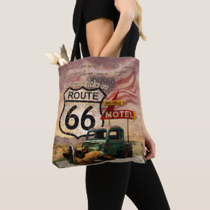Get your Kicks on Route 66 Tote Bag