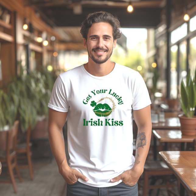 Get Your Lucky Irish Kiss Men's T-Shirt (Creator Uploaded)