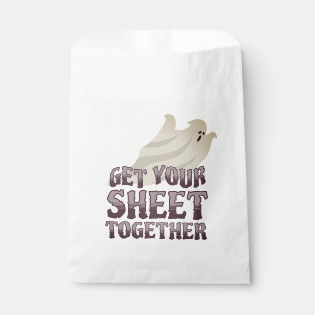 Get Your Sheet Together Favour Bag (Front)