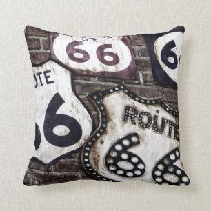Get your stamps on Route 66 ! Cushion