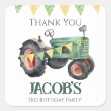 Get Your Tractor 3rd Birthday 