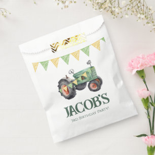 Get Your Tractor Boys Birthday Favour Bag