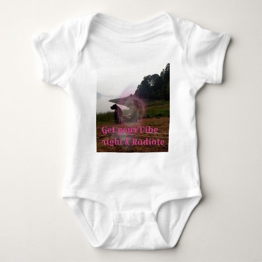 Get your vibe right baby bodysuit