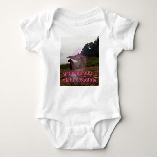 Get your vibe right baby bodysuit