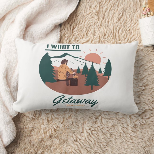 Getaway  lumbar cushion (Blanket)