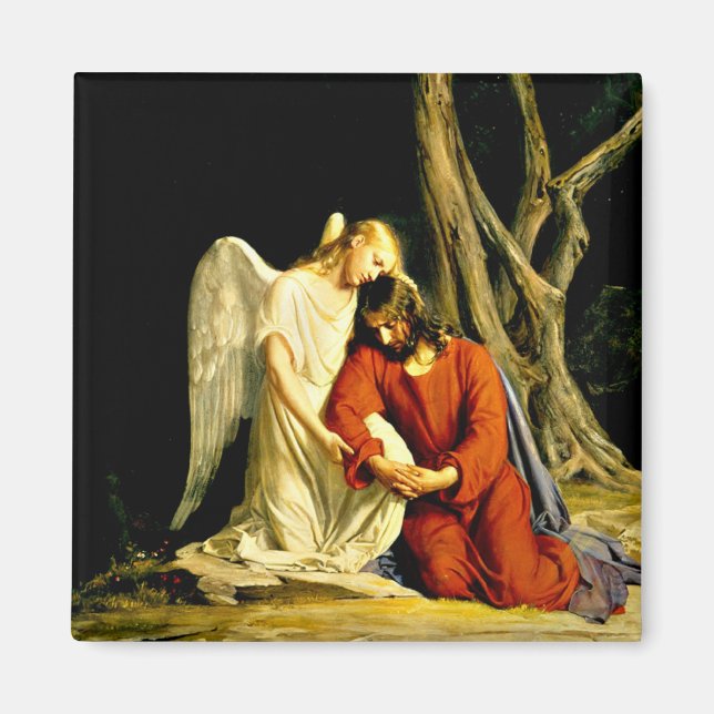 Gethsemane - artwork by Carl Bloch Magnet (Front)