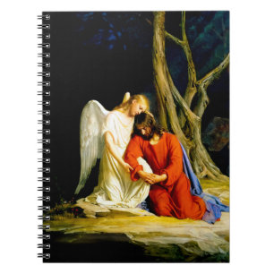 Gethsemane by Carl Bloch Notebook
