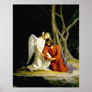 Gethsemane by Carl Heinrich Bloch 1805 Poster