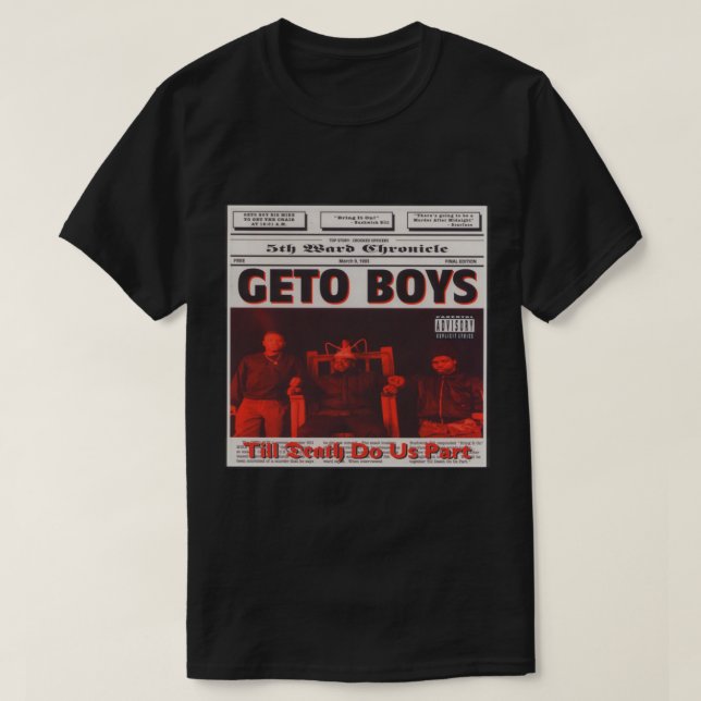 Geto Boys Till Death Do Us Part Classic T-Shirt (Design Front)