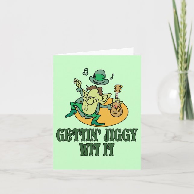 Gettin' Jiggy Wit It Card (Front)