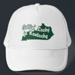 Gettin' Lucky in Kentucky Trucker Hat<br><div class="desc">Gettin' Lucky in Kentucky t-shirts and gifts</div>