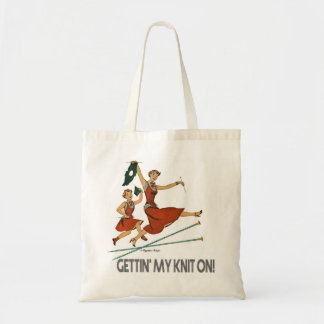 Gettin' My Knit On! tote Bag
