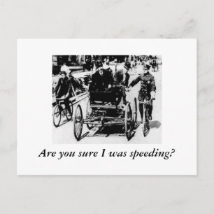 Getting a ticket postcard