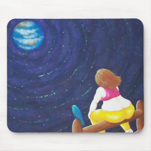 Getting away from it all mouse pad (Front)