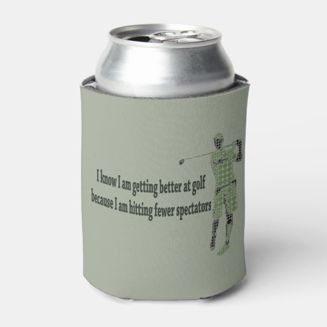 Getting Better at Golf Can Cooler (Can Front)