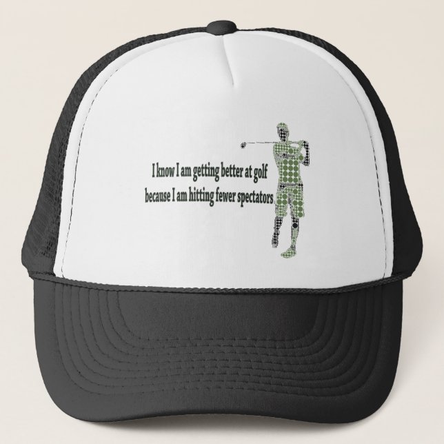 Getting Better at Golf Trucker Hat (Front)