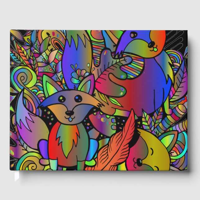 Getting Foxy Personal Guest Book (Front)