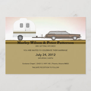 Getting hitched! invitation