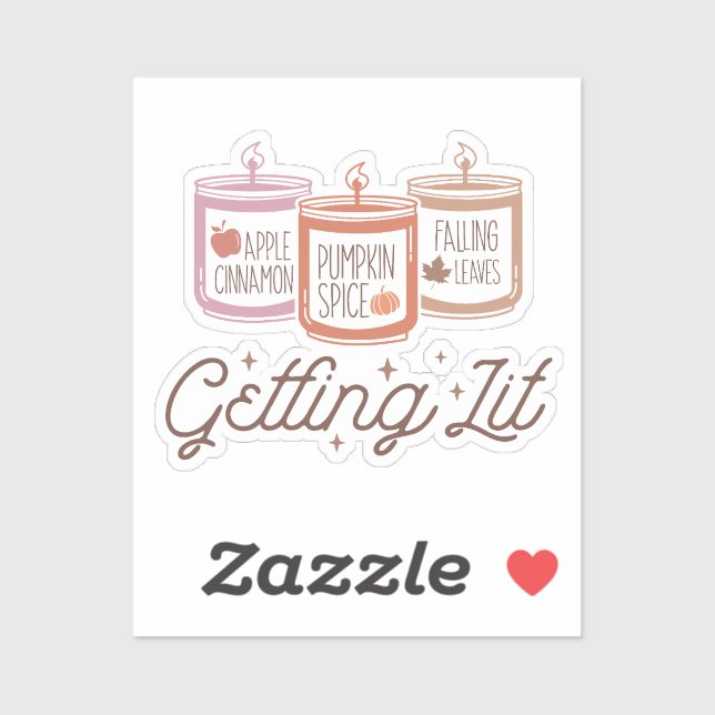 Getting lit fall candles (Sheet)