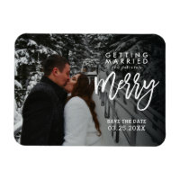 Getting Married & Definitely Merry Save The Date 