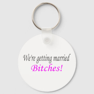 Getting Married Key Ring