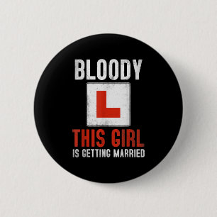 Getting Married Proposal Idea For Fiancée &amp; Wo 6 Cm Round Badge