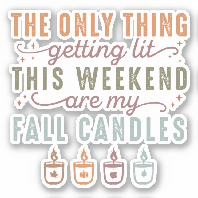 Getting My Fall Candles (Front)