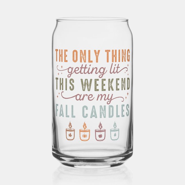 Getting My Fall Candles Can Glass (Front)