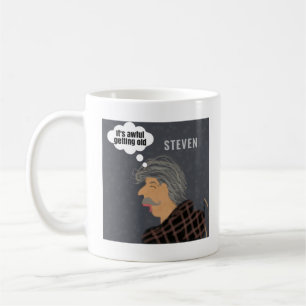Getting Old Funny Senior Citizen Mens Personalized Coffee Mug